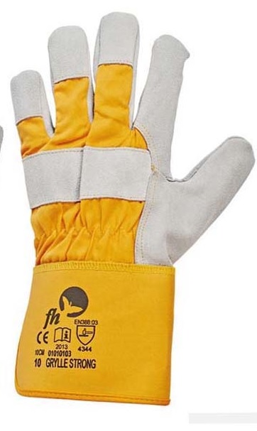 Rakodókesztyű sárga Cerva